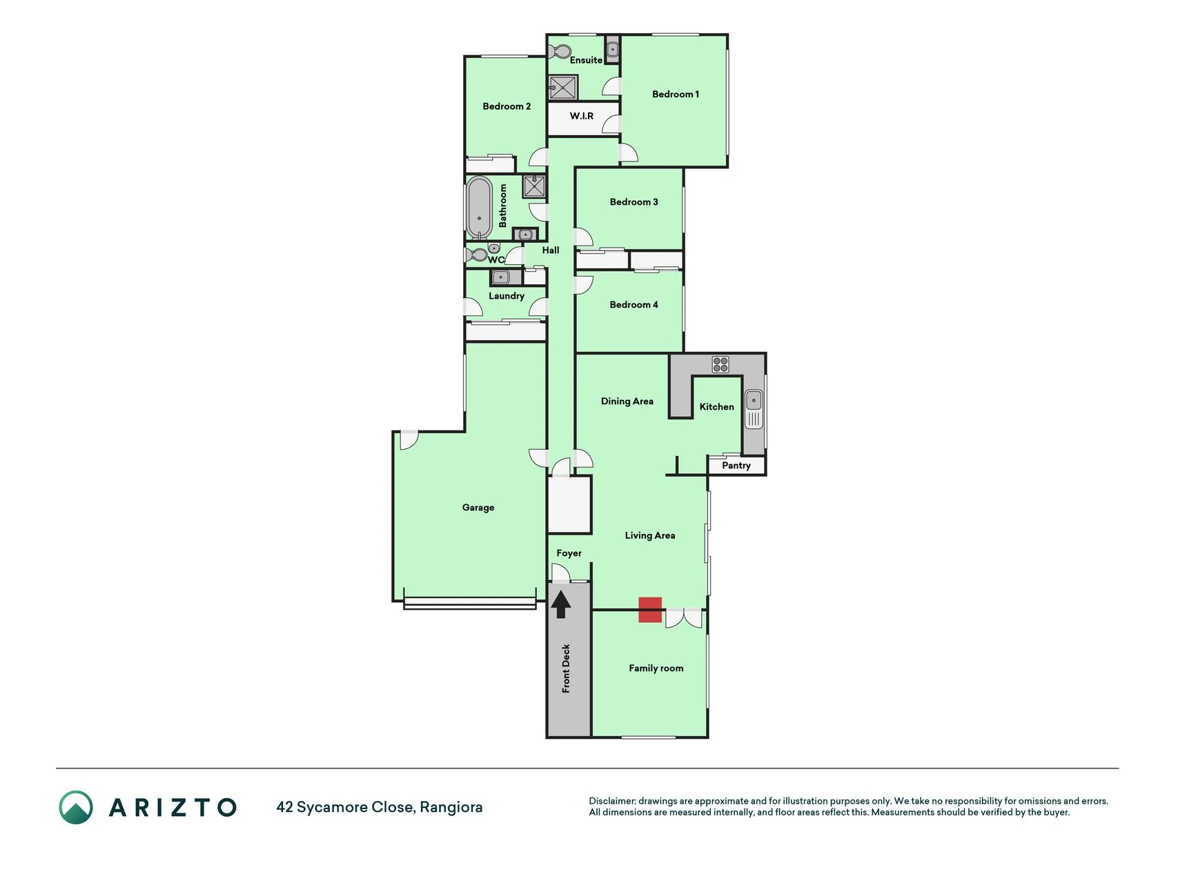 42 Sycamore Close, Rangiora, Waimakariri District, Canterbury, 4 Bedrooms, 2 Bathrooms, House