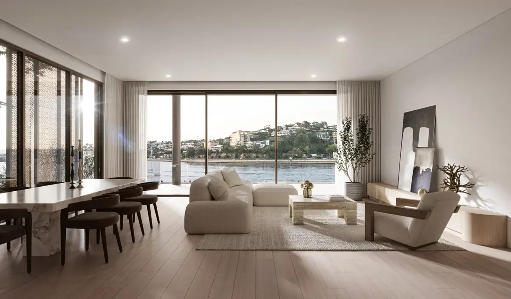 Bulimba 3غرفة نوم Riverfront, elevated residence with specatular water views