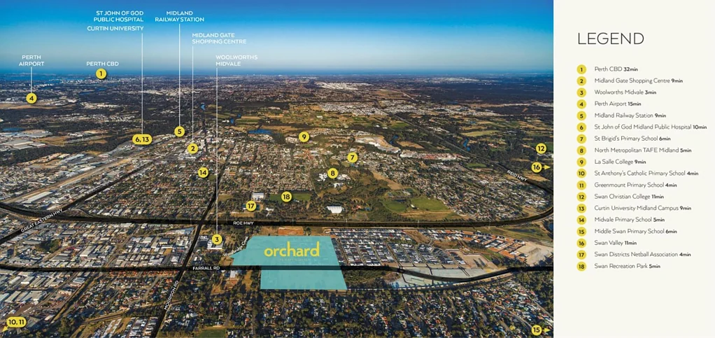 Midvale  Orchard Private Estate - New Release - Stage 5