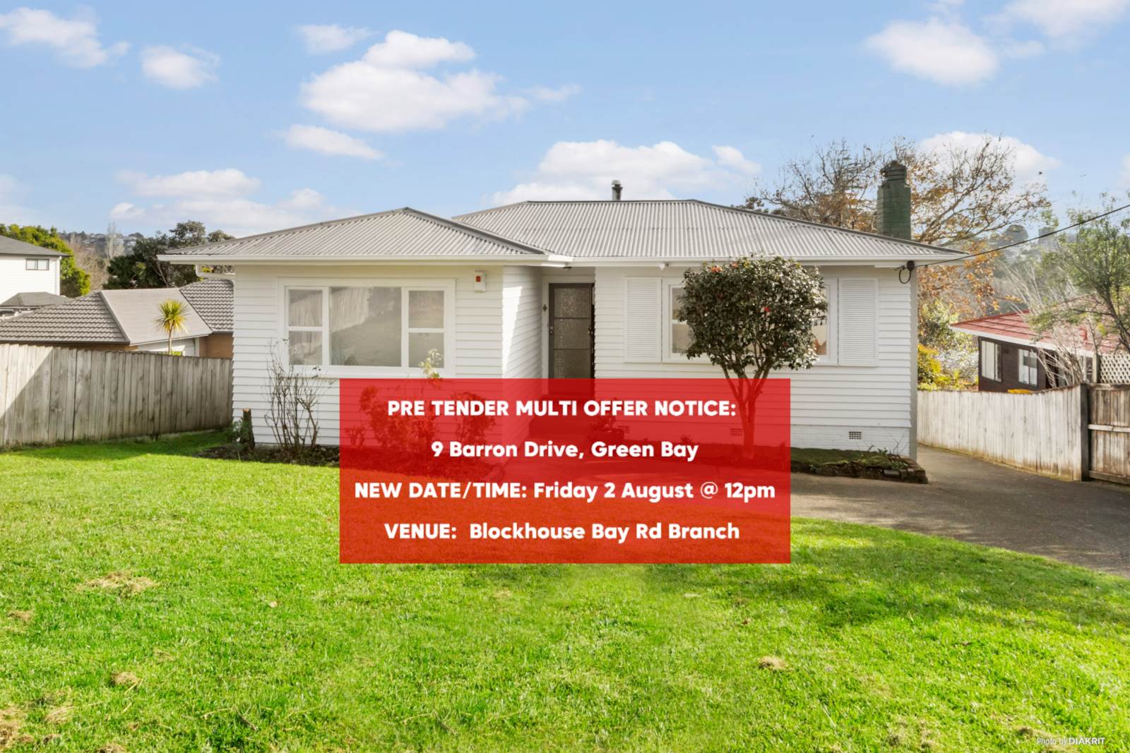 9 Barron Drive, Green Bay, Auckland - Waitakere, 3 침실, 0 욕실, House