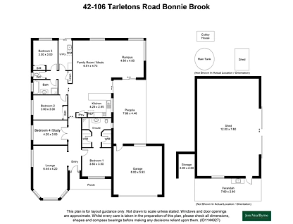 42-106 Tarletons Road, Bonnie Brook, North West Melbourne, 4房, 2浴, Lifestyle Property