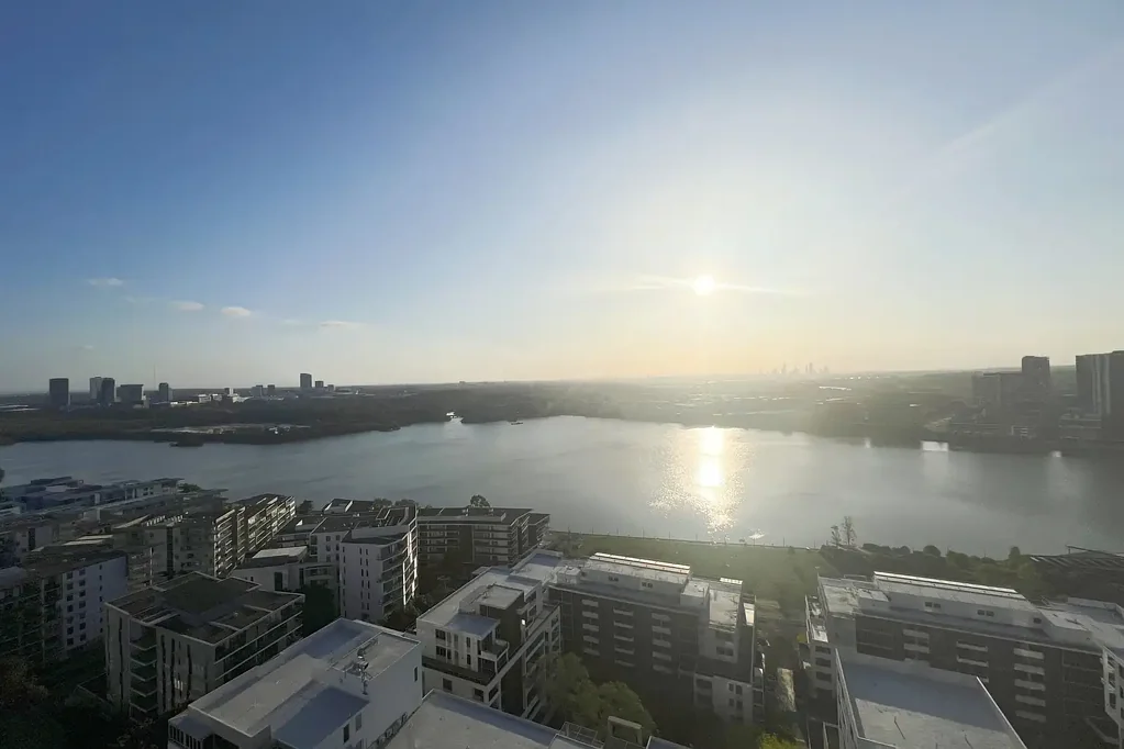 Rhodes Central Tower B | Prestigious Water View 3 Bedroom Apartment + Study | Close to Everything