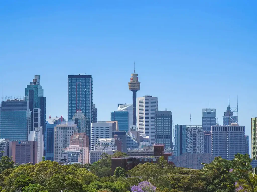 2 Beds 2Baths 1 Car with Gorgeous City View &Timber Floor in Top Floor