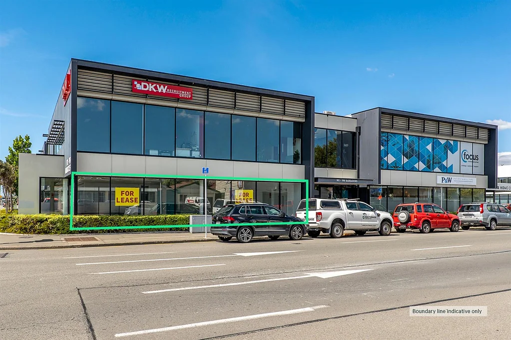 Christchurch Central High Profile Office Space or Showroom Opportunity