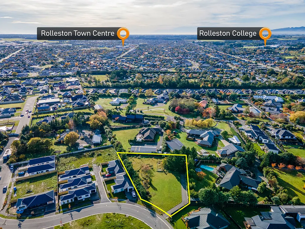 Rolleston 2295m of Development Potential