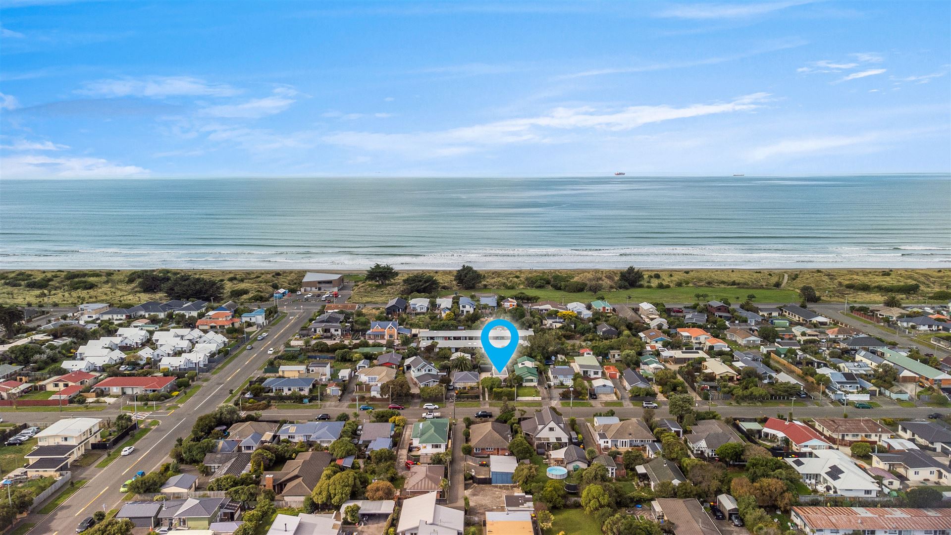 115 Pine Avenue, South New Brighton, Christchurch, 2 غرف, 1 حمامات