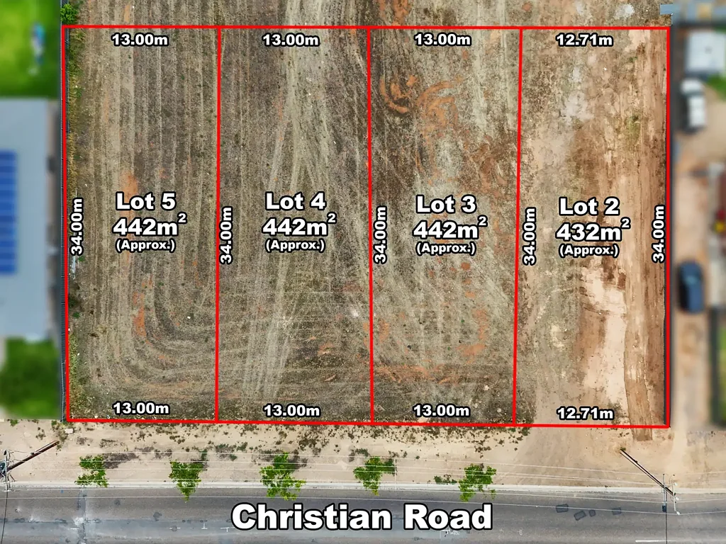 Murray Bridge Vacant Land in Great Location - 4 Allotments to Choose From