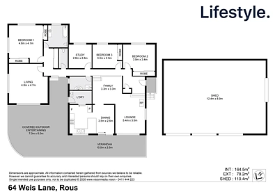 64 Weis Lane, Rous, NSW 2477, 4 slaapkamers, 2 badkamers, Lifestyle Section