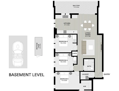 302/19 Aurelia Street, Toongabbie, Western Suburbs, 3 ห้องนอน, 2 ห้องน้ำ, Apartment