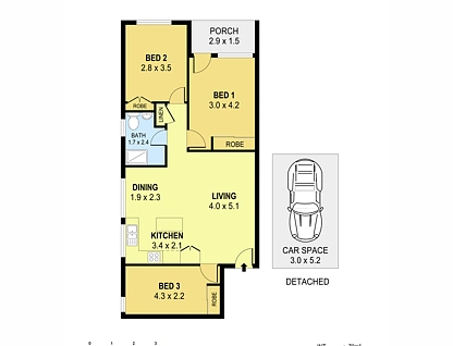 2/32 Matthews Street, Wollongong, Wollongong - Greater Region, 3部屋, 1バスルーム, Apartment