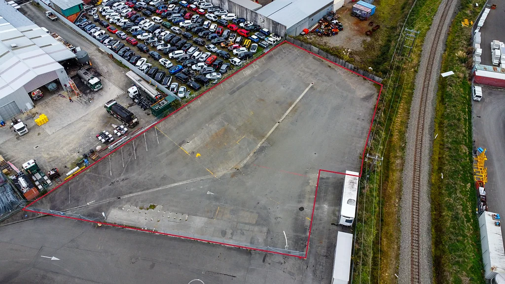 Palmerston North Central Huge 2,729sqm industrial yard for lease