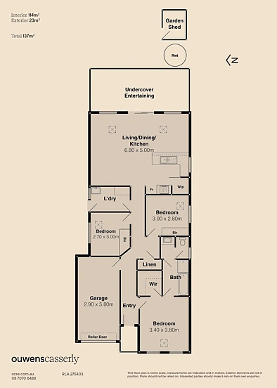 10 Webber Street, Goolwa North, SA 5214, 3 slaapkamers, 1 badkamers, House