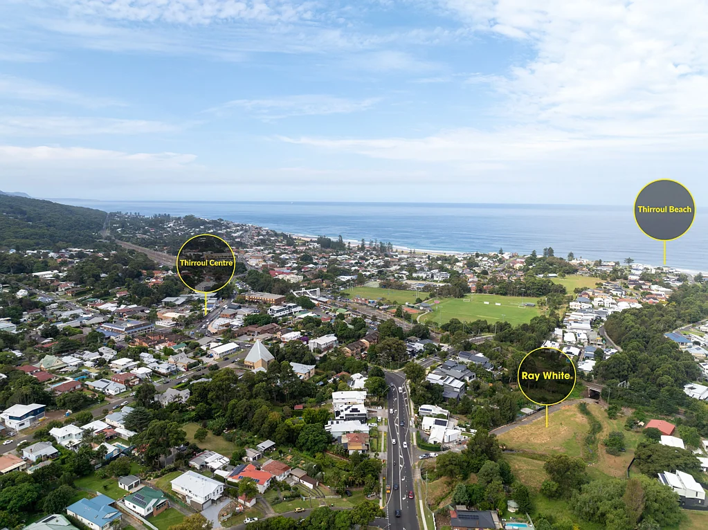 Thirroul DA APPROVAL FOR 5 BEDROOM HOME on 5,550m2 in the Heart of Thirroul