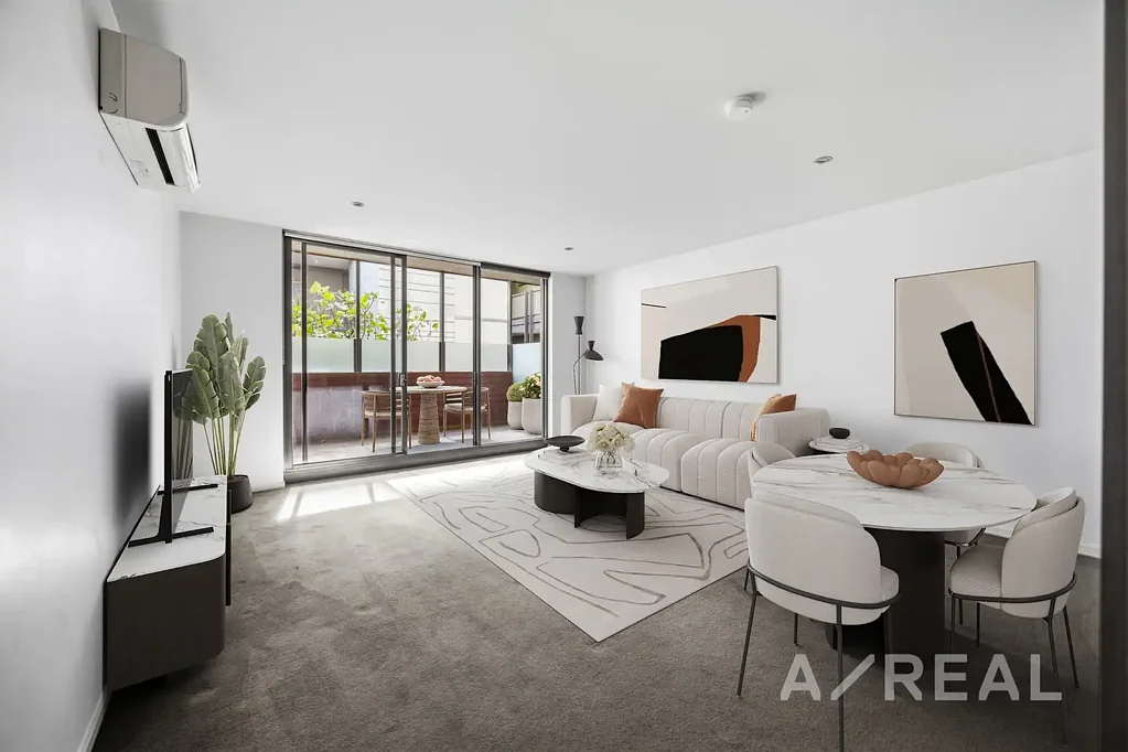 Fitzroy 1chambre Smart Fitzroy Living with Car Space and Study With 6.25% Approx Rental Return