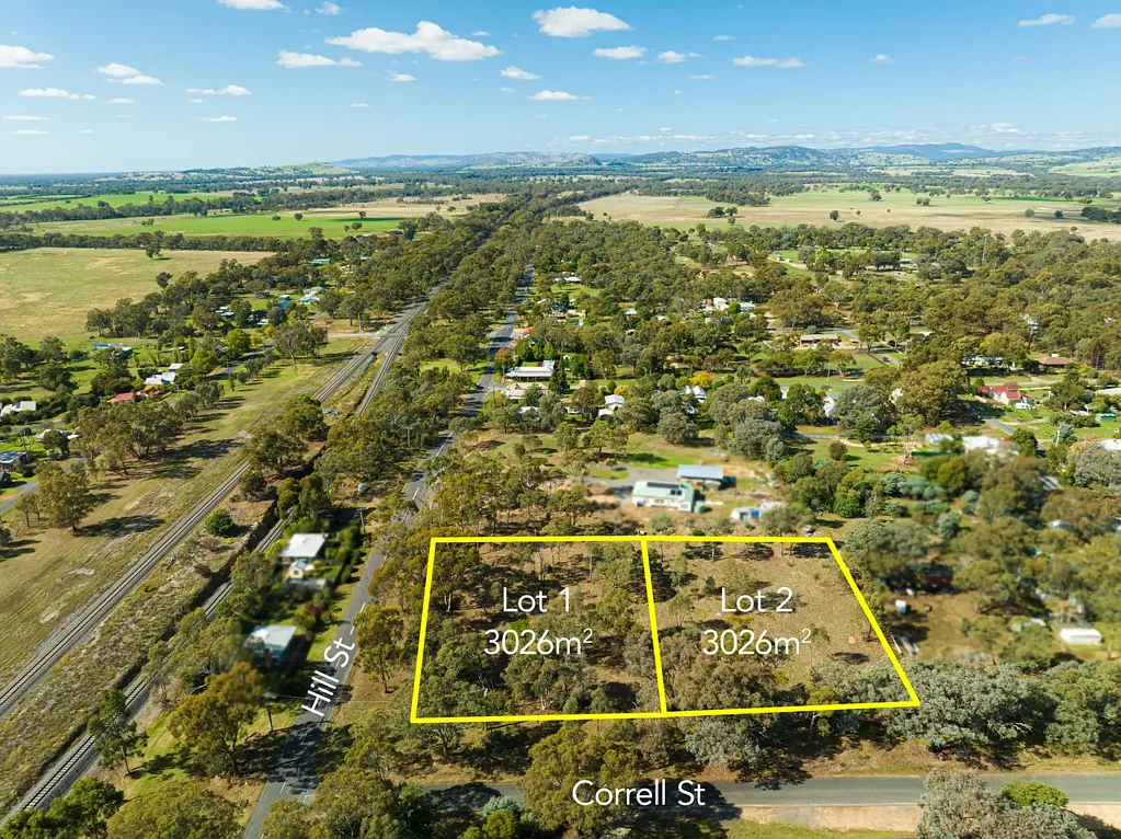 Longwood Choice of 2 Residential Building Blocks - Each 3,026m2 - Services Available - Build Your Dream Home