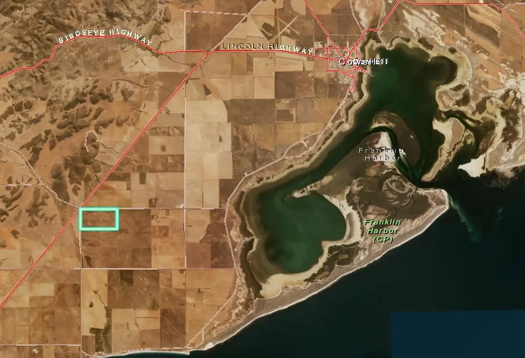 Cowell Lifestyle Allotment close to Port Gibbon & Cowell