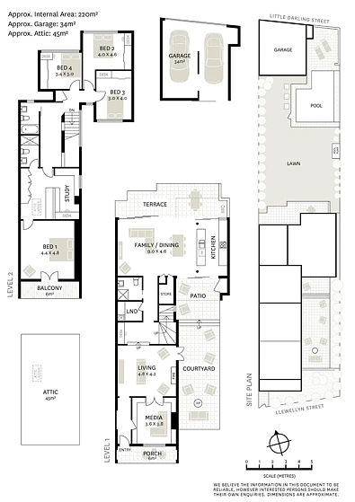 29 Llewellyn Street, Balmain, NSW 2041, 4 Schlafzimmer, 3 Badezimmer, House