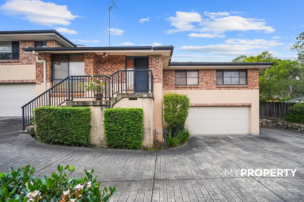 Epping 3房 Cheltenham Girls High catchment 3卧别墅 大面积起居区 私密庭院 北向采光 充足自然光 ILVE厨房 Westinghouse电器 双车库内部通道 DUPLEX-LIKE VILLA HOME IN SMALL BOUTIQUE COMPLEX
