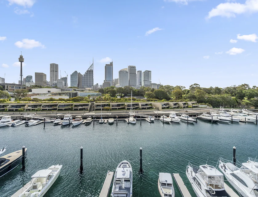 504/6E Cowper Wharf Roadway, Woolloomooloo, Sydney CBD, 3部屋, 2バスルーム, Apartment
