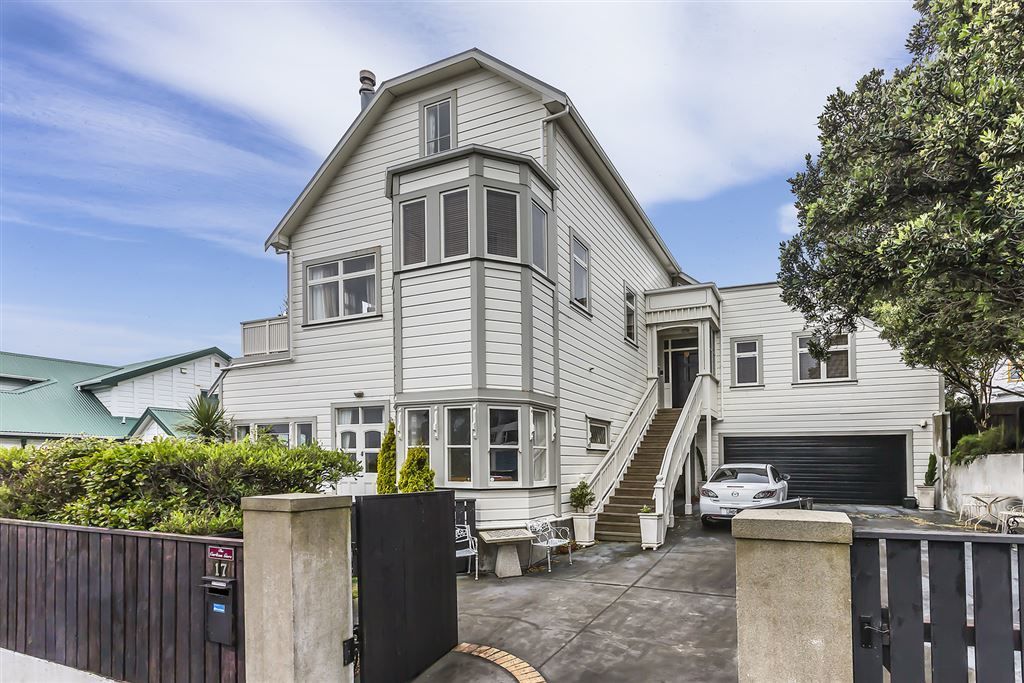 17 Carlton Gore Road, Roseneath, Wellington, 6房, 4浴