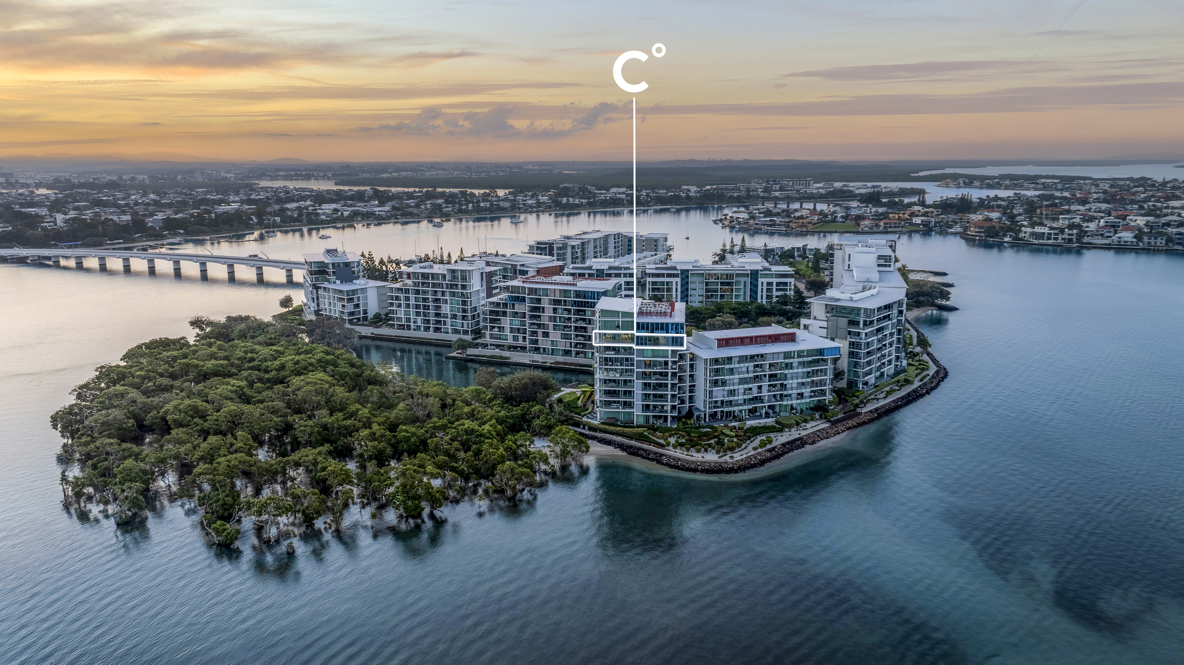 28801 EPHRAIM ISLAND PDE, PARADISE POINT QLD 4216, 0房, 0浴, Unit