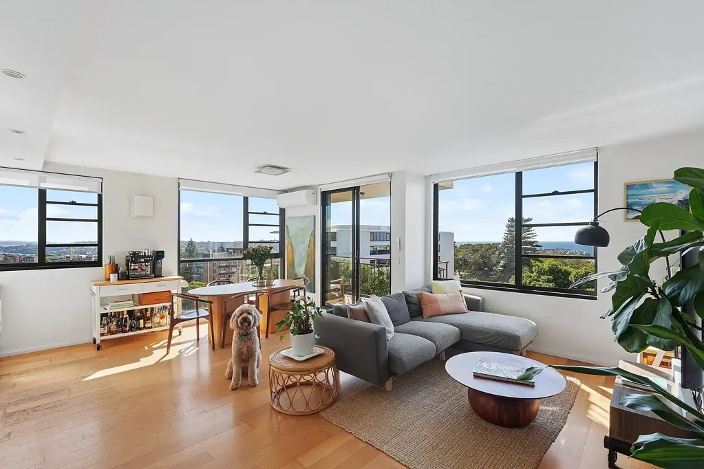 Bondi 2Phòng ngủ Elevated Apartment In The North East Corner With Ocean And Harbour Views