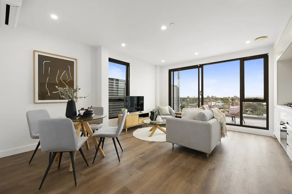 Caulfield North 1غرفة نوم Sub-Penthouse Single with Melbourne's Best View