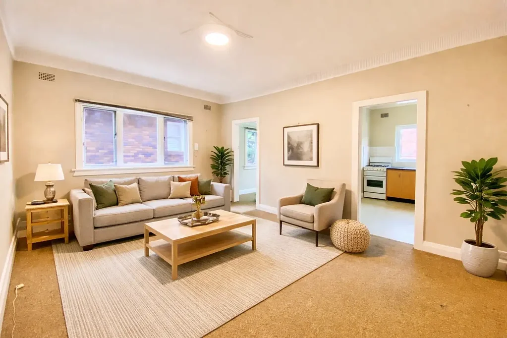 Character-Filled 2-Bedroom Art Deco Apartment