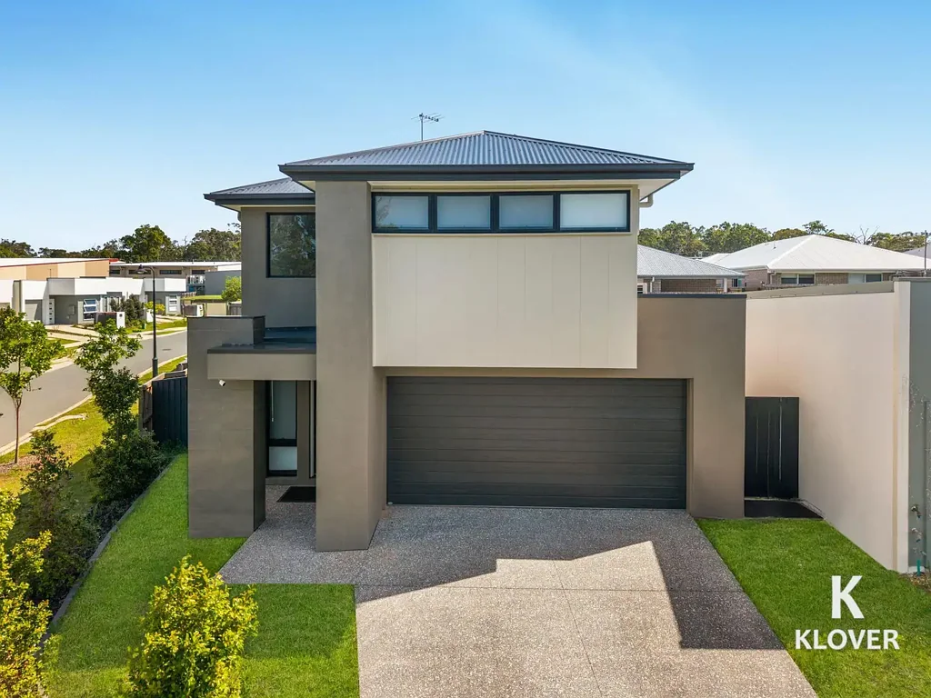 Deception Bay 4房 街角391m²地块 现代明亮的底层生活区 设计师高端厨房 宽敞围栏后院 双车库 超便捷Moreton Bay位置 2023-Built Designer Family Home on a Prime 391m² Corner Block