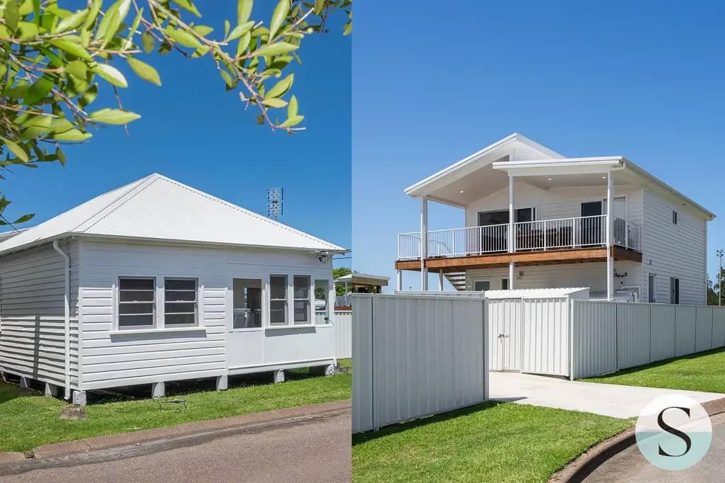 Marks Point 6Zimmer Two For One, One Back From The Water, Two Storey Contemporary Granny Flat with Garage + Three Bed Cottage, 3 Street Access