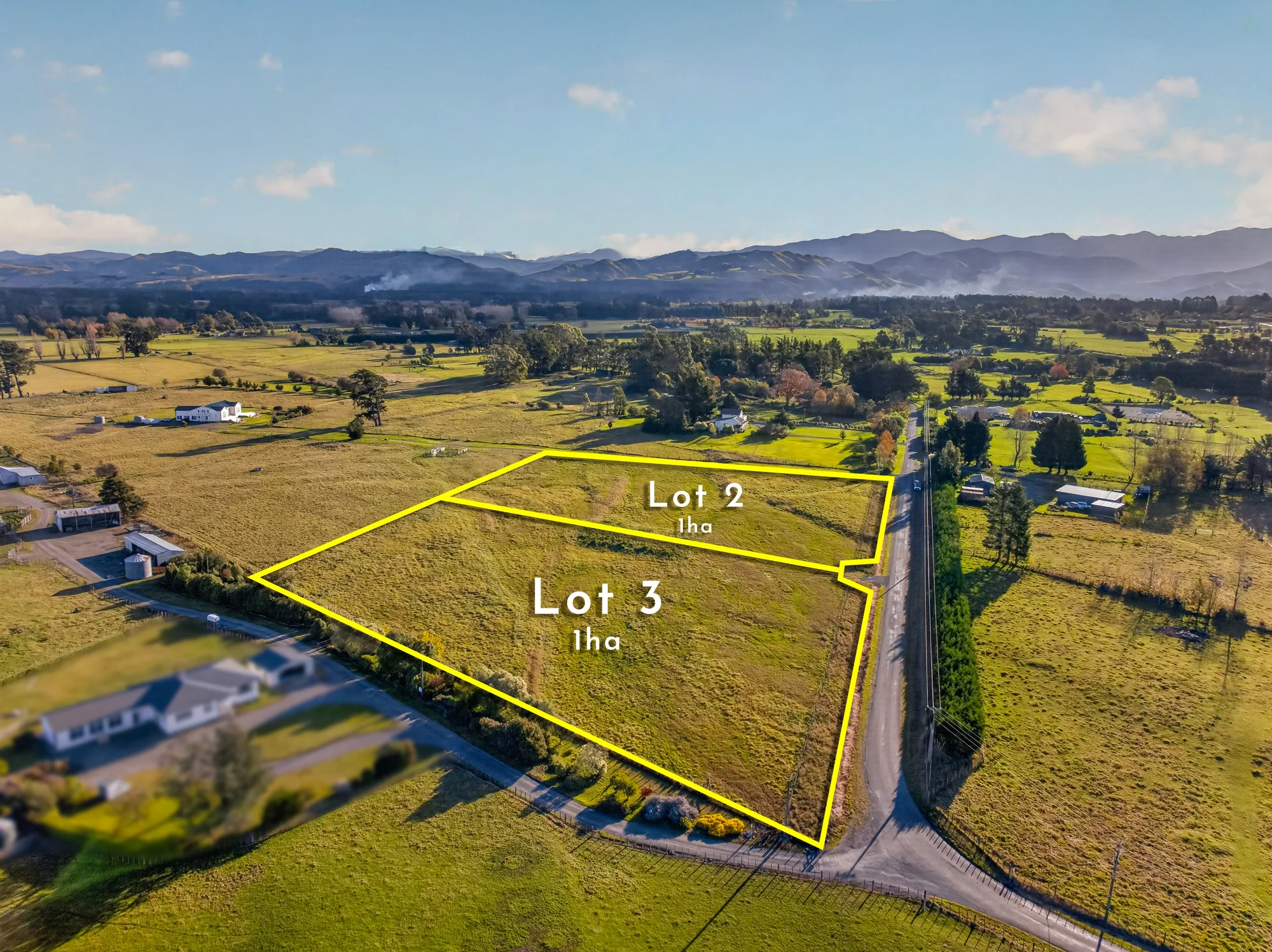 Lot 2 & 3 Evans Road, Masterton, Wellington, 0房, 0浴, Lifestyle Section