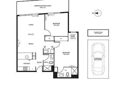 316/1228 Nepean Highway, Cheltenham, Bayside, 2 침실, 2 욕실, Apartment