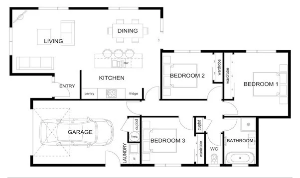 17 Te Ara Mataora, Blenheim, 3 Schlafzimmer, 1 Badezimmer, House