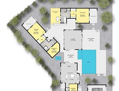 3/137 Broken Head Reserve Road, Broken Head, North Coast, 5 침실, 3 욕실, House