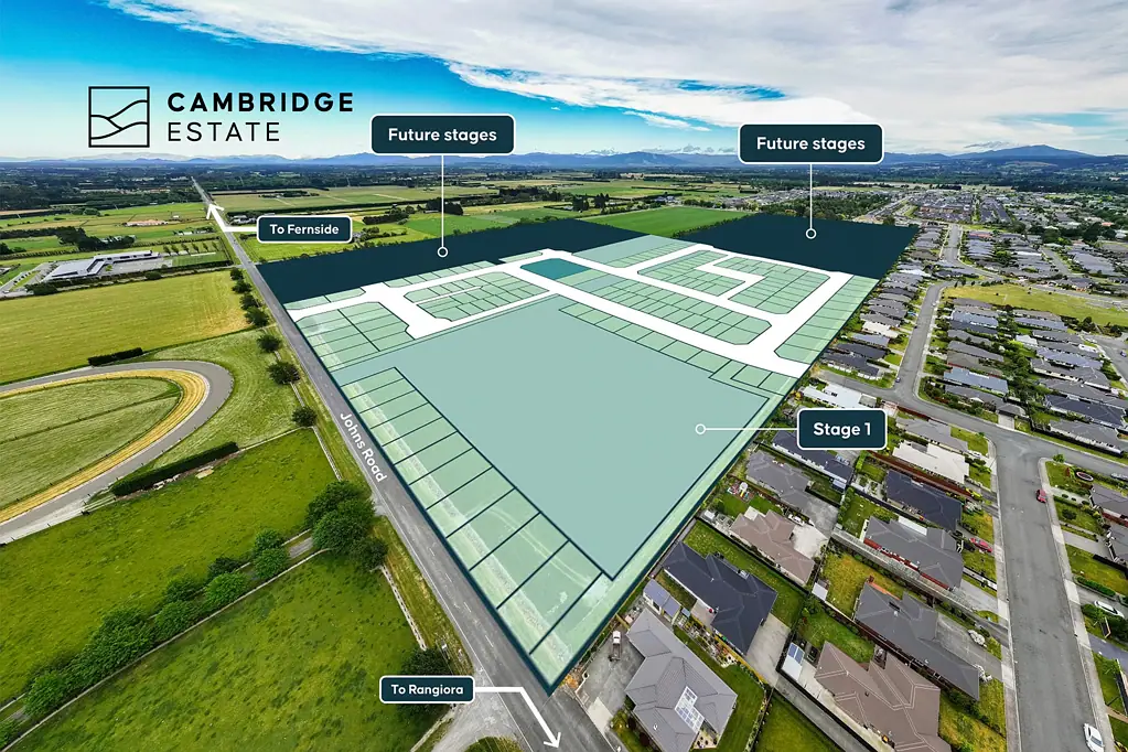 Rangiora Cambridge Estate - Rangiora Sections