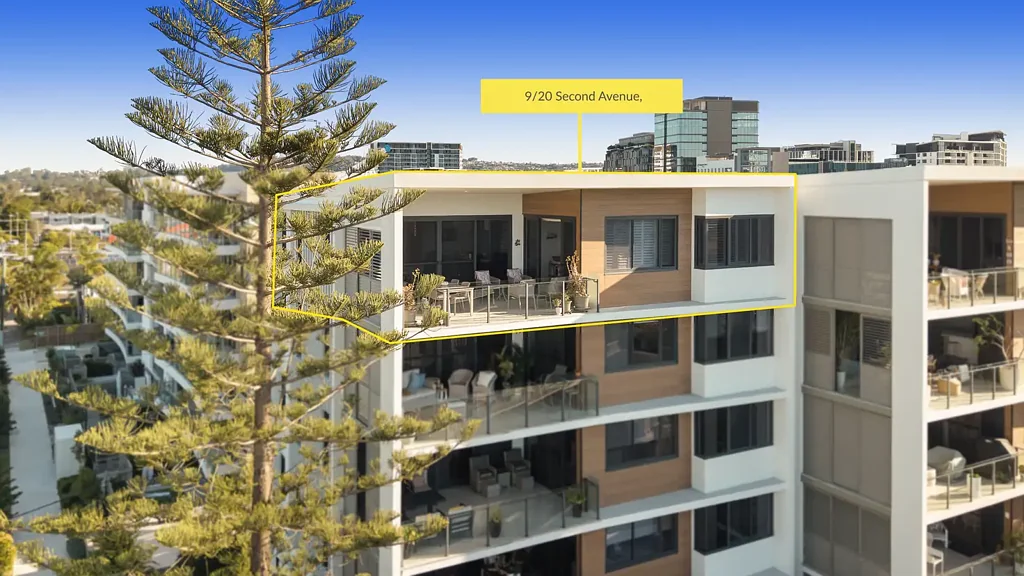 Maroochydore 3침실 Premier top-floor penthouse offering effortless coastal luxury and sweeping river views