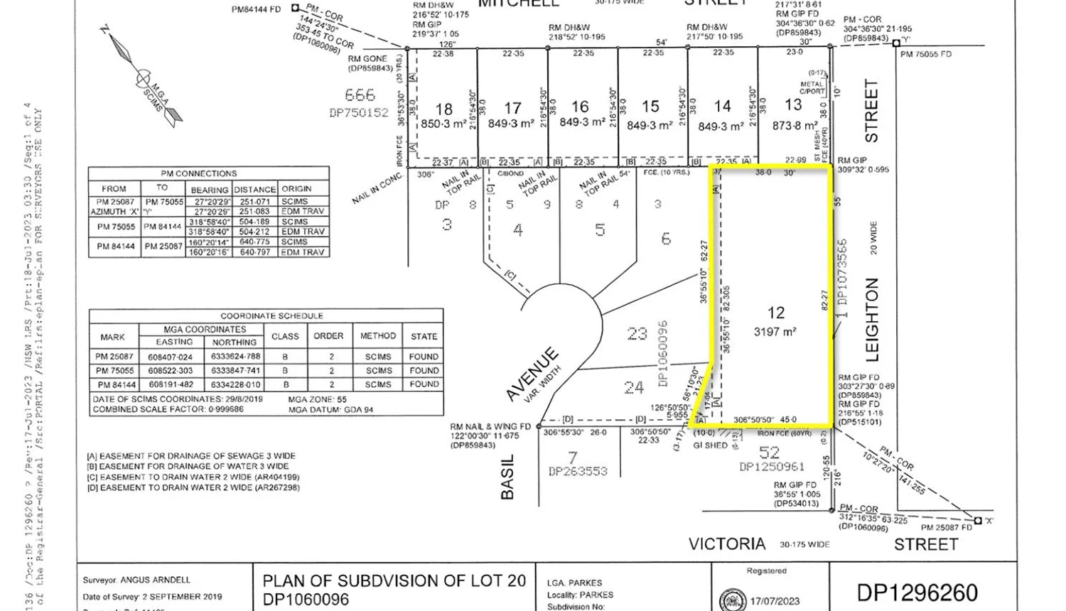 Lot 12 Leighton Street, Parkes, Central Tablelands, 0 कमरे, 0 बाथरूम, Section