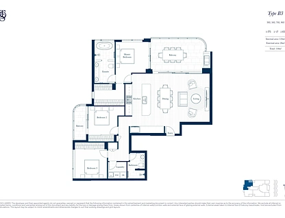 905/71 Landsborough Avenue, Scarborough, Brisbane - Northern Region , 3 phòng ngủ, 2 phòng tắm, Apartment