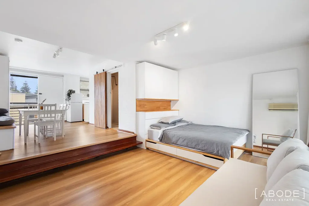 This stylish, partially furnished studio will impress!