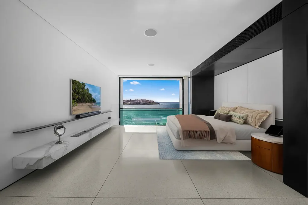 Architecturally Stunning home with direct water views from every level!