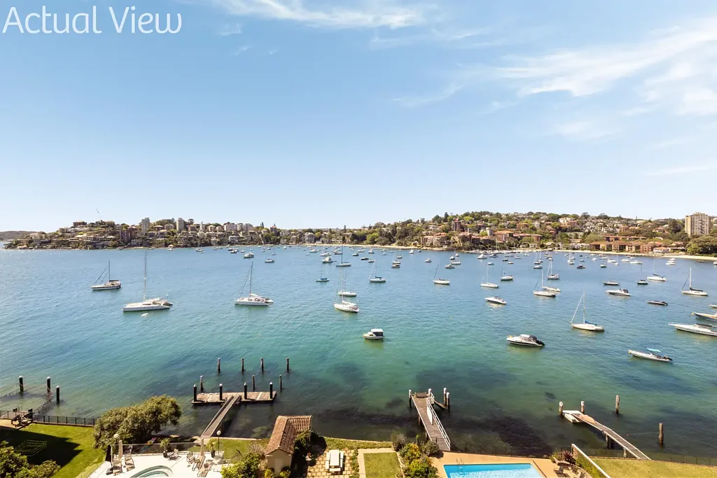 Darling Point 4部屋 Full-Width Harbourfront Apartment With DA Approval For Luxury Transformation