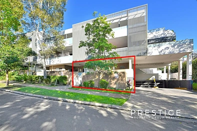 Peakhurst 1 Bedroom Ground Floor Living with an Expansive Entertainer's Terrace