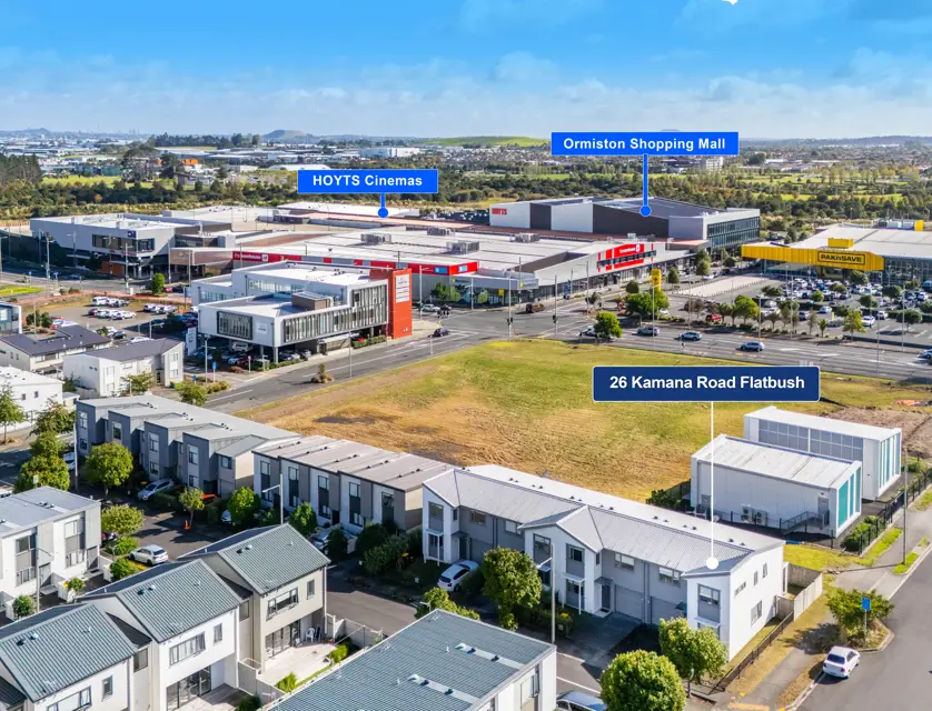 26 Kamana Road, Flat Bush, Manukau City, Auckland, 4部屋, 2バスルーム, Townhouse