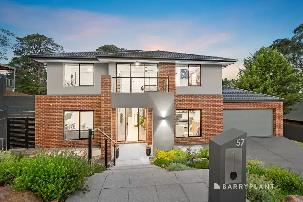 Ferntree Gully 4ਬੈੱਡਰੂਮ Contemporary family design, delightful views.