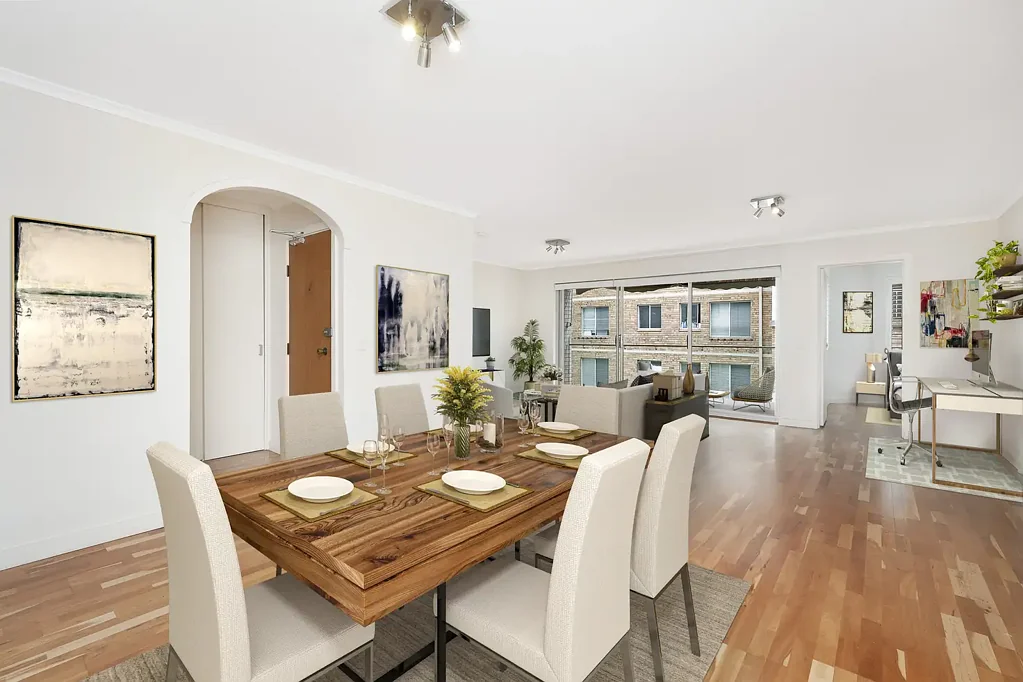 Spacious three bedroom with water views