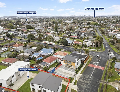 1C Ferguson Street, Mangere East, Manukau City, 4 rūma, 2 rūma horoi, Townhouse