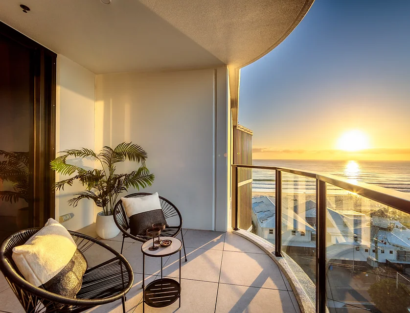 803/124-126 Jefferson Lane, Palm Beach, Gold Coast, 2 ਕਮਰੇ, 2 ਬਾਥਰੂਮ, Apartment
