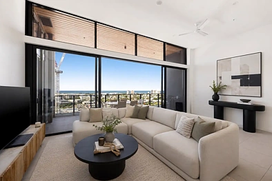 Maroochydore 3 Slaapkamer CBD Sky-Home Luxury With Panoramic Coastline Views