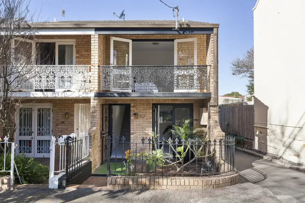 Two bedroom semi with separate study, great location