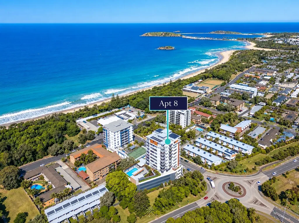 Coffs Harbour 2Habitaciones Spacious Two-Bedroom Apartment in Seashells